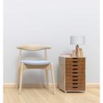 Plakfolie, Franse walnoothoutlook, bruin, 67,5 cm x 3 m, dikte 95 μ, zelfklevende meubelfolie, decoratiefolie, behang, keukenfolie, pvc zonder ftalaten, made in EU