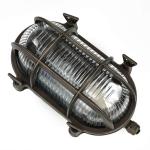 Wandlamp messing massief geruite glas IP64 weerbestendig zee in zwart antiek E27 buitenlamp balkon toegangsdeur binnenplaats terras buiten