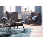 Design salontafel Wire set van 2, zwart, 63/53 cm diameter, bijzettafel, nachtkastje, stalen frame, tafelblad van veiligheidsglas, woonkamer, rond, 34 x 70 x 70 cm (h x b x d)