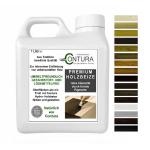 Hout, 1 liter, hout, getint, water, antieke meubels, houtkleur, op waterbasis (walnoot medium)