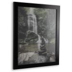 Fotolijst Monaco, 50 x 80 cm, fotolijst, zwart mat, posterlijst