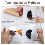 Draadloze LED wandlamp op batterijen dimbaar wandlamp magnetisch met aanraakschakelaar 3 kleurtemperaturen voor woonkamer slaapkamer gang oplaadbare wandlampen, wit