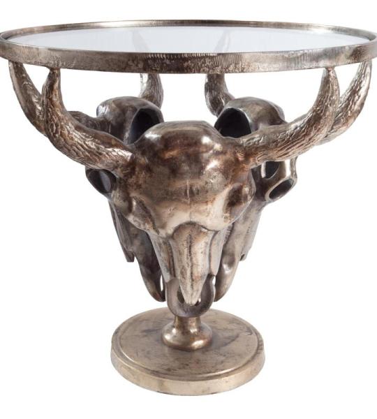 Salontafel Matador Brons 56cm Rond - 39881 -