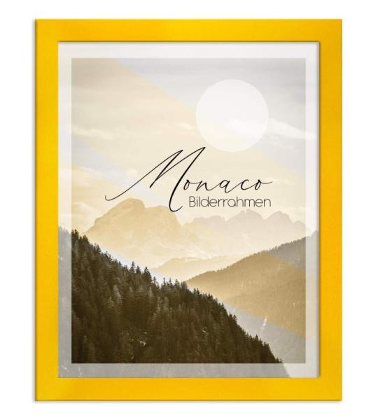 Fotolijst Monaco, 32,5 x 47,5 cm, geel, posterlijst