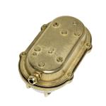 Lichterlebnisse 400-03 BRASS 9722 AuÃŸenwandleuchte E27 Messing