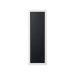 , Blackboard Back2Chalk Essentials, krijtbord met wit mat MDF-frame, 20 x 60 cm