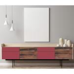 Plakfolie, eiken, rustieke country-stijl, houtlook, bruin, 45 cm x 3 m, dikte 95 μ, zelfklevende meubelfolie, decoratiefolie, behang, keukenfolie, pvc zonder ftalaten, made in EU