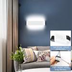 18W 40CM wandlamp binnen Moderne wandlamp wit Up and Down licht IP44 ganglamp gangverlichting voor slaapkamer gang woonkamer trap, enz. Koud wit
