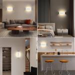 2-delige Wandlampen LED Binnen Modern Wandlampen Wit Up