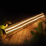 Wandlamp led-wandlamp, hout, 16 W, voor binnen, 100 cm, warmwit, trappenhuislamp, modern design, slaapkamerlamp, wandverlichting voor woonkamer, slaapkamer, hal, trappenhuis