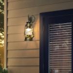 Wandleuchte Retro Antik Vintage Laterne Lampe AußEn Garten Leuchte Wandlampe Antike Industriell Licht Flurlampe Wand Led Eisen Rustikale für Hof Villa Park usw andere Außenberei