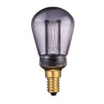 4x  Vintage Design LED lamp voor sfeerverlichting E14 ST45 Edison lamp 2W 45lm 2000K rook extra warm wit 320° 230V flikkervrij, niet dimbaar