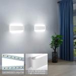 18W 40CM wandlamp binnen Moderne wandlamp wit Up and Down licht IP44 ganglamp gangverlichting voor slaapkamer gang woonkamer trap, enz. Koud wit