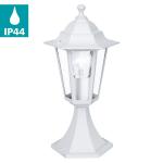 22466 LATERNA 4 sokkellamp gegoten aluminium E27,wit