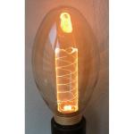 4x  Vintage Design LED lamp in retro stijl voor sfeerverlichting E27 B75 Edison lamp, 4W 200lm 1800K extra warm wit 320° 230V flikkervrij, niet dimbaar