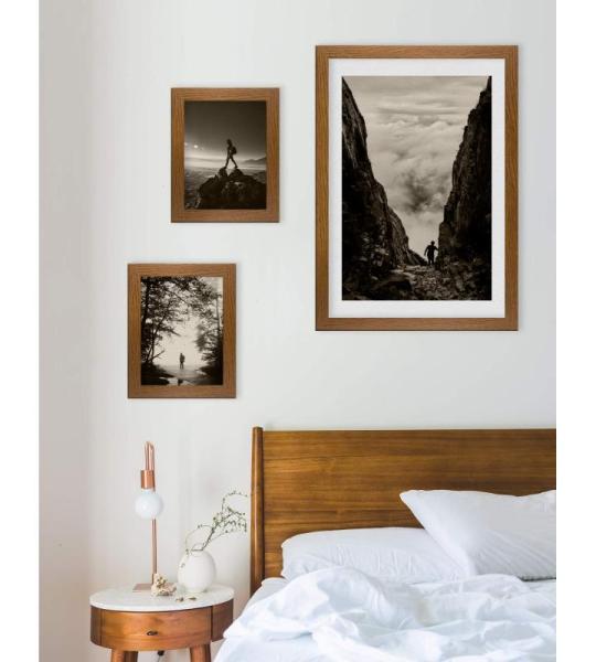 Monaco Fotolijst 35 x 60 cm posterlijst houten look