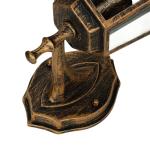 Licht-ervaringen K/CX/189907/091666 rustieke buitenwandlamp tuinlantaarn aluminium tuin huis binnenplaats., zonder bewegingsmelder