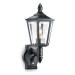 buitenlamp L 15 zwart, klassieke buitenwandlamp, lantaarn, max. 60 W, E27, buitenlamp zonder bewegingsmelder