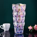 Glazen bloemenvaas, moderne minimalistische vaas, Scandinavisch glas, bloemen, handgemaakte bloemenarrangement, decoratie, hydrocultuur, ornament voor thuis, eettafel, cadeau voor 