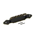 Handvat Antaba Handgreep Deurkruk Wicket 190 mm, Staal Smeedijzer Poedercoating, Elegant Antiek, Kleur Oud Goud, 1 stuk