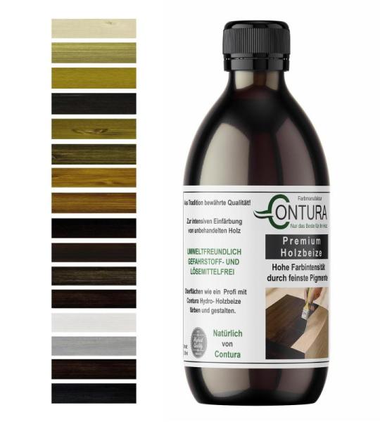 houtbeits, 500 ml. Schrijnwerkershoutbeits, getint, waterbeits, antieke meubels, houtkleur, op waterbasis.