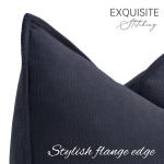 Sofa Set van 2 Chenille Sofa Kussens met Elegant Design, Zacht en Luxe Decoratief Kussen voor Sofa, Bed en Woondecoratie