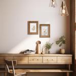 Fotolijsten 7x5 Fotolijsten 5x7 inch Houten voor Muur Vriend Familie Kerst Verjaardagscadeau Echt Glas met Mounts Schuur Hout Diepe Rustieke Frames Display Verticaal Horizontaal Bu