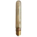 10x  Vintage Design LED lamp in retro stijl voor sfeerverlichting E27 T30 Edison lamp, 2W 65lm 1800K extra warm wit 320° 230V flikkervrij, niet dimbaar