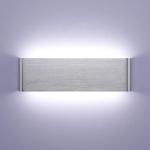 16W LED wandlamp binnen moderne zilveren wandlamp up and down licht IP44 ganglamp gangverlichting voor slaapkamer gang woonkamer trap, enz. Koud wit