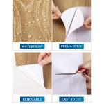 Meubelstickers Waterdicht Vinyl Zelfklevende Folie Decoratieve Plakfolie Houtnerf Contactpapier Vinyl Keukenfolie Muursticker voor Lade Tellerkast Muren Deuren Vensterbank 40CM x 2