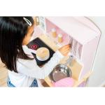 11067 kitchenette modern met elektrisch kookplaatlemmet, 3 jaar, roze