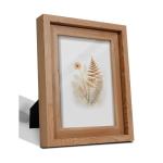 Fotolijsten 7x5 Fotolijsten 5x7 inch Houten voor Muur Vriend Familie Kerst Verjaardagscadeau Echt Glas met Mounts Schuur Hout Diepe Rustieke Frames Display Verticaal Horizontaal Bu