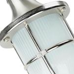Buitenwandlamp echt messing in mat nikkel IP64 E27 maritieme weerbestendige buitenlamp voordeur patio tuin scheepslicht scheepslamp buitenlamp