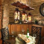 Hanglamp Vintage Hangende Verlichting Eetkamer Kroonluchter Binnen Retro Industriële Hangende Lamp Van Hout Metaal Glazen Lampenkap E27 Plafondverlichting Bar Hoogte Verstelbaar P