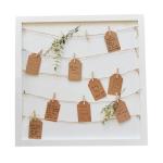 Ginger Ray Alternatief Wedding Guestbook Russisch land, wit