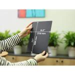 Mini-Kreidetafel-Schild aus Metall 28 x 22 cm – Einfach zu Beschreiben und Abzuwischen – für Flüssige Kreidemarker und Kreide – Nachrichtentafel-Schild – Tafel-Menütafel