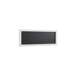 , Blackboard Back2Chalk Essentials, krijtbord met wit mat MDF-frame, 20 x 60 cm