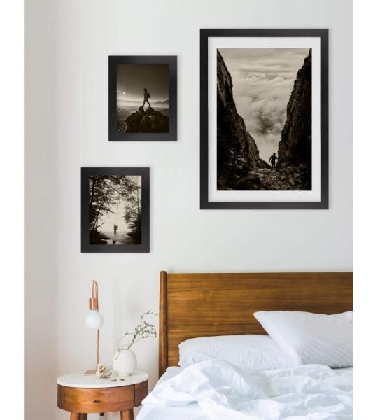 Monaco Fotolijst, 35,5 x 47,5 cm, posterlijst, houten look