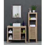 Wandspiegel met houten frame rechthoek rustieke spiegel decoratieve boerderij slaapkamer badkamer opknoping spiegel muur decor