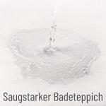 Badmat, keuze uit diverse fraaie badmatten, hoogwaardige kwaliteit, zeer zacht, sneldrogend, wasbaar, 70 x 110 cm