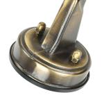 Buitenwandlamp IP64 donker messing antiek E27 glas echt messing maritiem wandlamp buiten terras tuin