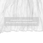 Tafelloper, 6 stuks, wit, 55 x 300 cm, rustieke gaas, boho-tafelloper, kaasdoek, Cheesecloth, bruiloft, tafelkleed voor bruiloftsfeest, bruidsfeest, tafeldecoratie