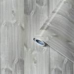Perfect Fix Plakfolie, houtlook, planken taupe, houtfolie, 90 cm x 2,1 m, dikte 150 μ, zelfklevende meubelfolie, decoratiefolie, geen luchtbellen, keukenfolie, pvc zonder ftalaten