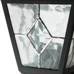 XL buitenwandlamp met bewegingsmelder Norfolk metaal zwart premium IP43 H: 47 cm terras huismuur buitenlamp wandlamp sensor antiek rustiek