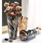 Glazen bloemenvaas, moderne minimalistische vaas, Scandinavisch glas, bloemen, handgemaakte bloemarrangement, decoratie, hydrocultuur, ornament voor thuis, eettafel, cadeau voor br