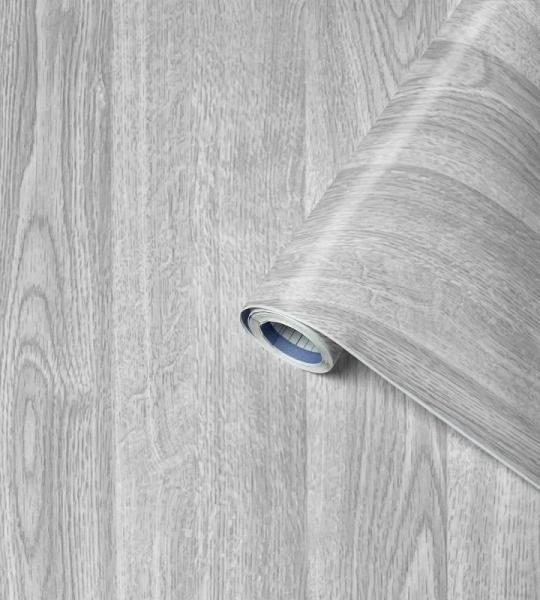 Perfect Fix Plakfolie, houtlook, grenen, grijs, houtfolie, 67,5 cm x 2 m, dikte 150 μ, zelfklevende meubelfolie, decoratiefolie, geen luchtbellen, keukenfolie, pvc zonder ftalaten
