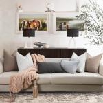 Sofa Kussenhoezen Set van 2 Chenille Sofa Kussens met Elegant Design, Zacht en Luxe Decoratief Kussen voor Sofa, Bed en Woondecoratie