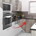 Perfect Fix Plakfolie, houtlook, planken taupe, houtfolie, 90 cm x 2,1 m, dikte 150 μ, zelfklevende meubelfolie, decoratiefolie, geen luchtbellen, keukenfolie, pvc zonder ftalaten