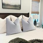 Sofa Set van 2 Chenille Sofa Kussens met Elegant Design, Zacht en Luxe Decoratief Kussen voor Sofa, Bed en Woondecoratie