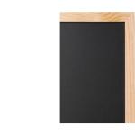 PM0225018 Blackboard Back2Chalk Essentials, krijtbord met grenen frame, 20x60cm